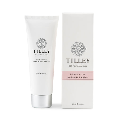 Peony Rose Deluxe Hand & Nail Cream 125mL